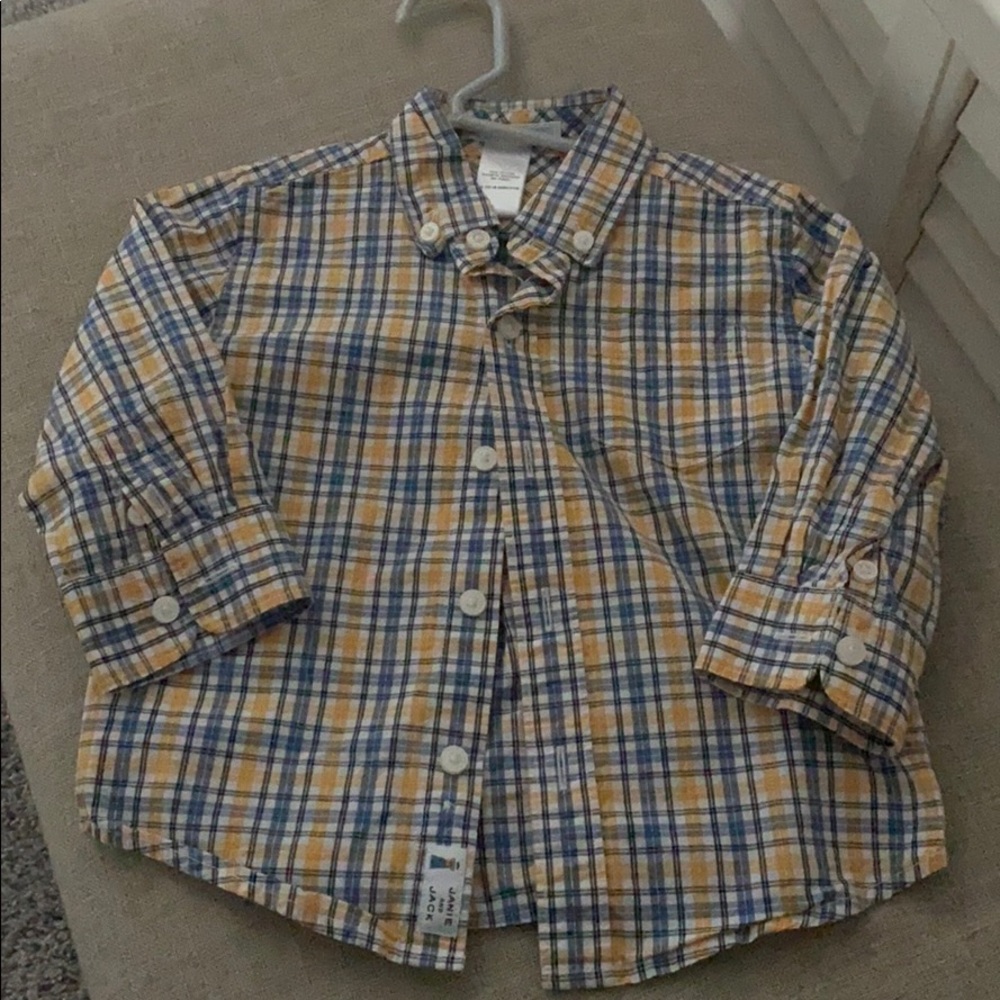 Jamie and Jack button down size 12-18 months